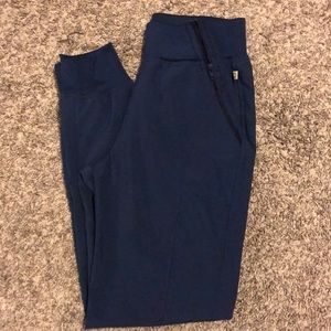 Navy blue infinity jogger scrub pants